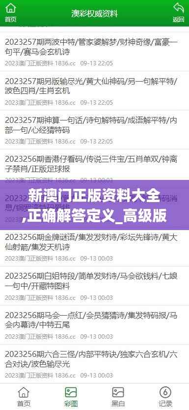 新澳门正版资料大全,正确解答定义_高级版19.159