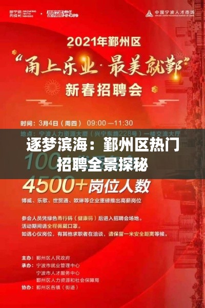 逐梦滨海：鄞州区热门招聘全景探秘