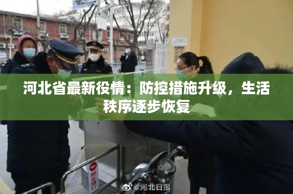 河北省最新役情：防控措施升级，生活秩序逐步恢复