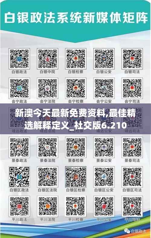新澳今天最新免费资料,最佳精选解释定义_社交版6.210