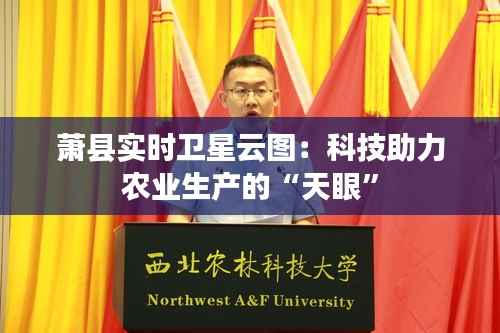 萧县实时卫星云图：科技助力农业生产的“天眼”