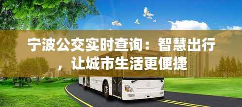 宁波公交实时查询：智慧出行，让城市生活更便捷