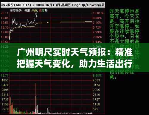 广州明尺实时天气预报:精准把握天气变化,助力生活出行