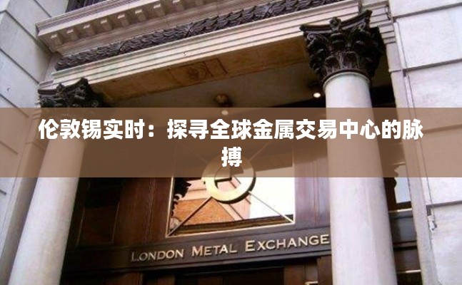 伦敦锡实时:探寻全球金属交易中心的脉搏