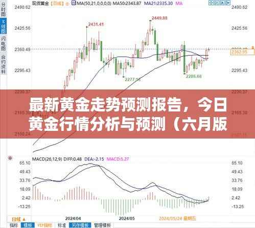 最新黄金走势预测报告,今日黄金行情分析与预测(六月版)